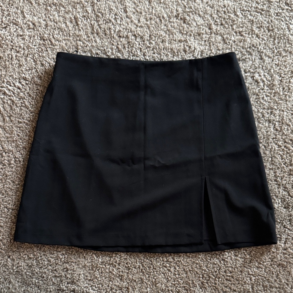 Sunday Best Black Mini Skirt